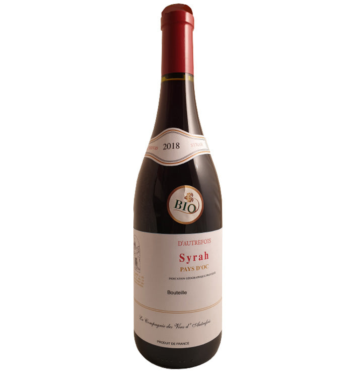 Syrah d'autrefois IGP 2019 Organic red wine, Wine to love