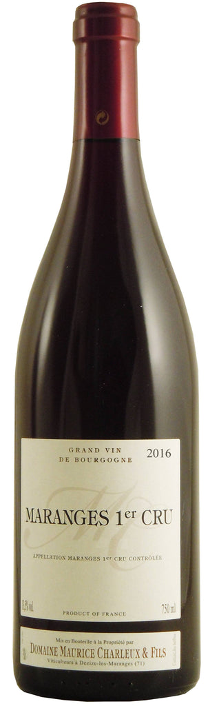 Red Wine - Marange 1er Cru La Fussiere 2016 Maurice Charleux Et Fils